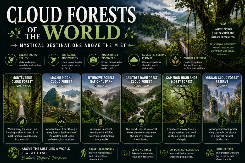 Cloud Forests of the World: Mystical Destinations Above the Mist 