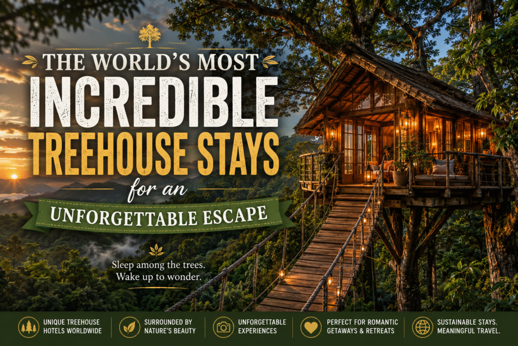best treehouse hotels-around-the-world