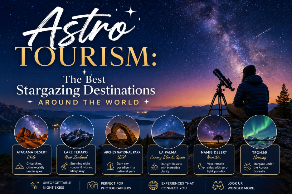 Astro Tourism: The Best Stargazing Destinations Around the World