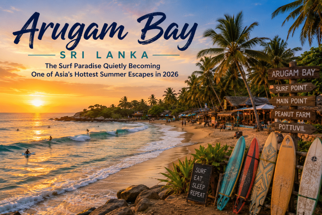 The Waves That Made Arugam Bay Famous