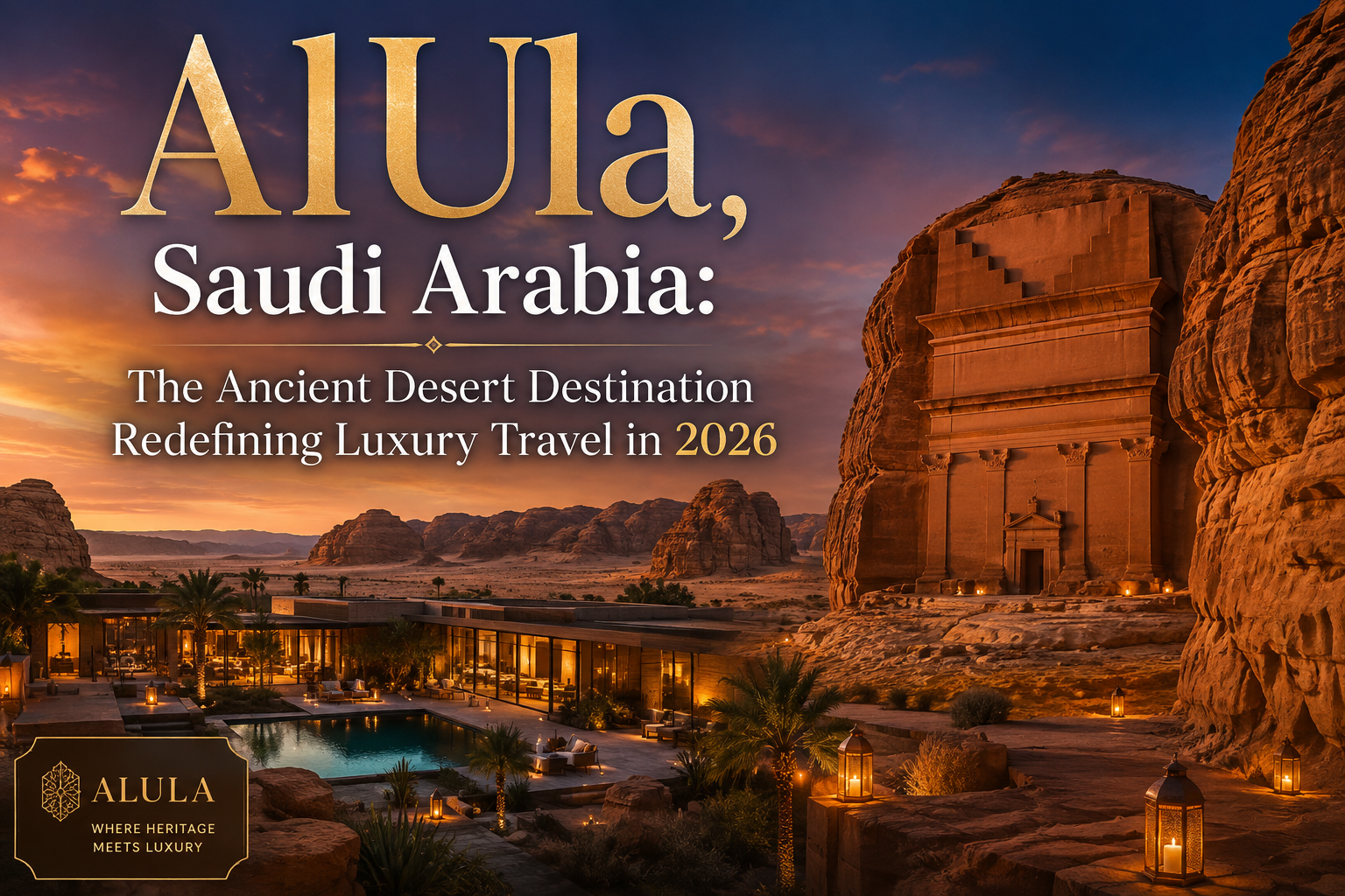 AlUla Old Town historic mud-brick streets