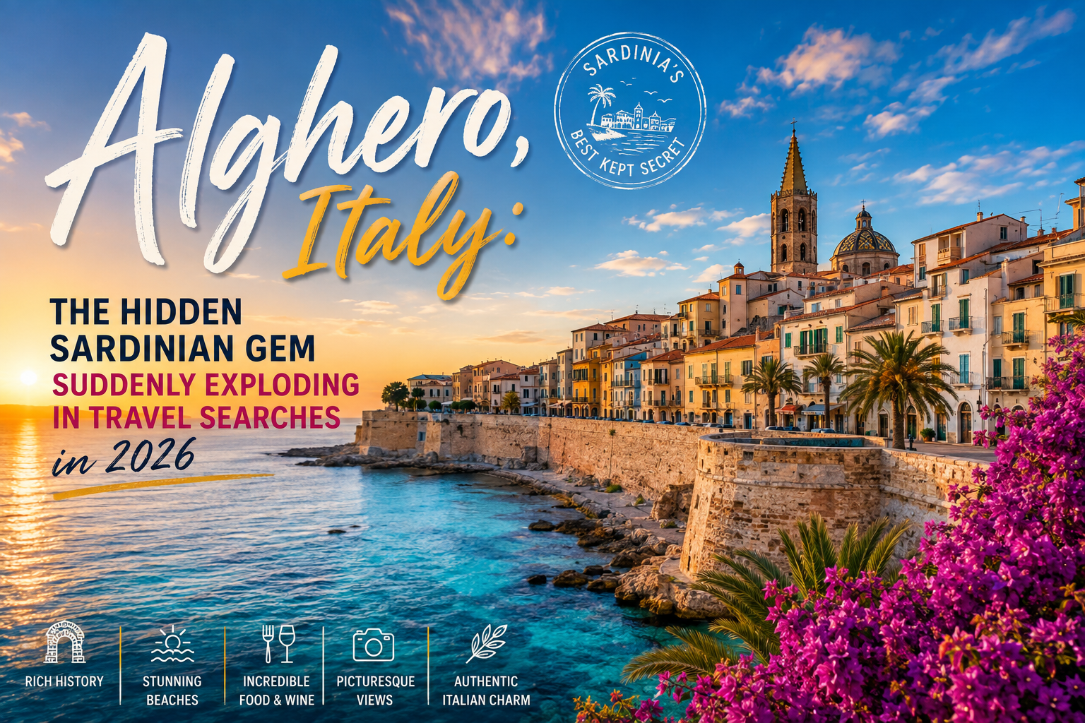 Alghero Travel Guide 2026 – Sardinia's Catalan Coastal Gem