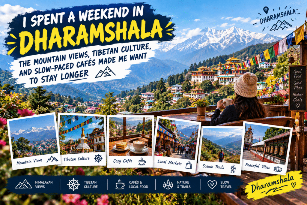 I Spent a Weekend in Dharamshala—The Mountain Views, Tibetan Culture, and Slow-Paced Cafés Made Me Want to Stay Longer