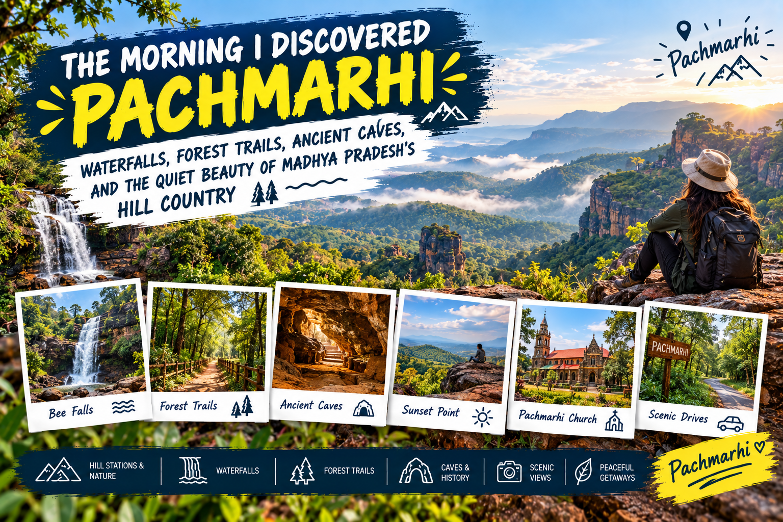 Pachmarhi Travel Guide: Waterfalls, Caves & Hill Trails