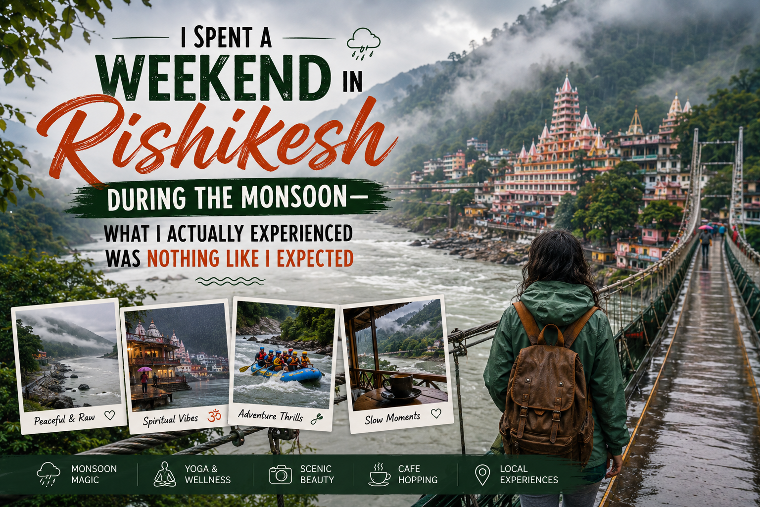 I Spent a Weekend in Rishikesh During the Monsoon—What I Actually Experienced Was Nothing Like I Expected 