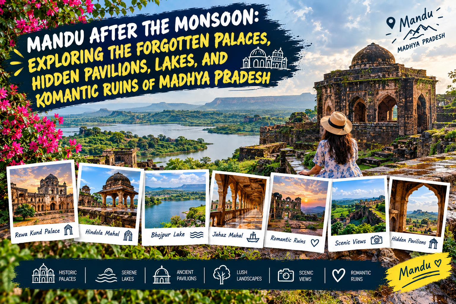 Mandu After the Monsoon: Exploring the Forgotten Palaces, Lakes and Romantic Ruins of Madhya Pradesh