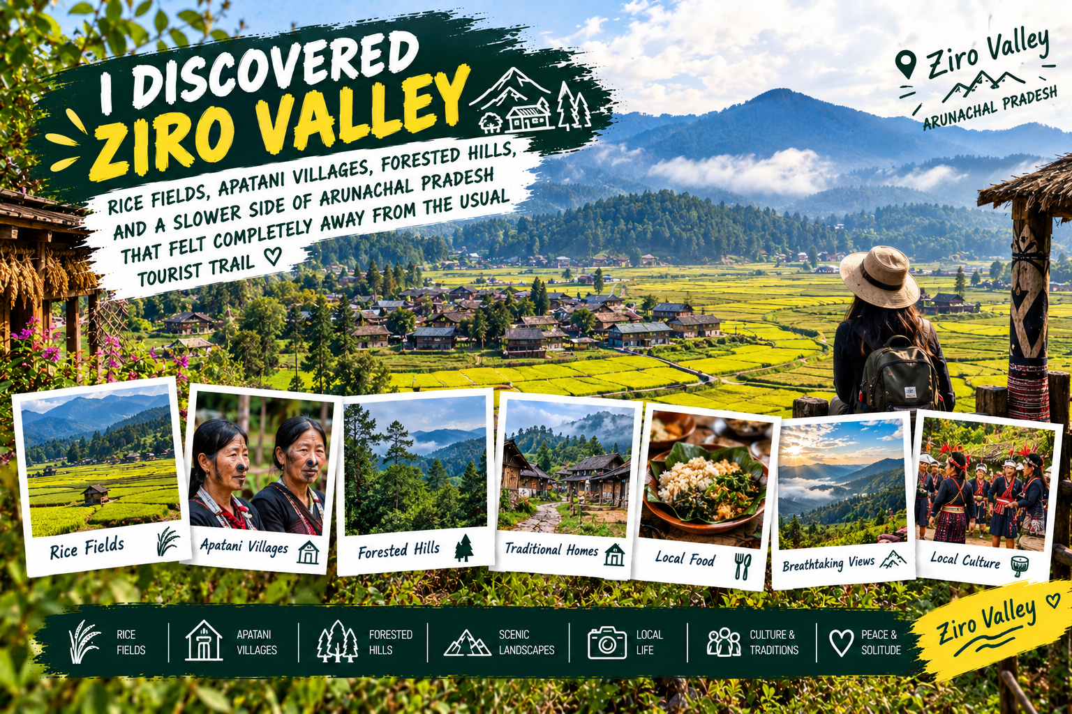 Ziro Valley Travel Guide: Rice Fields, Apatani Villages & Arunachal